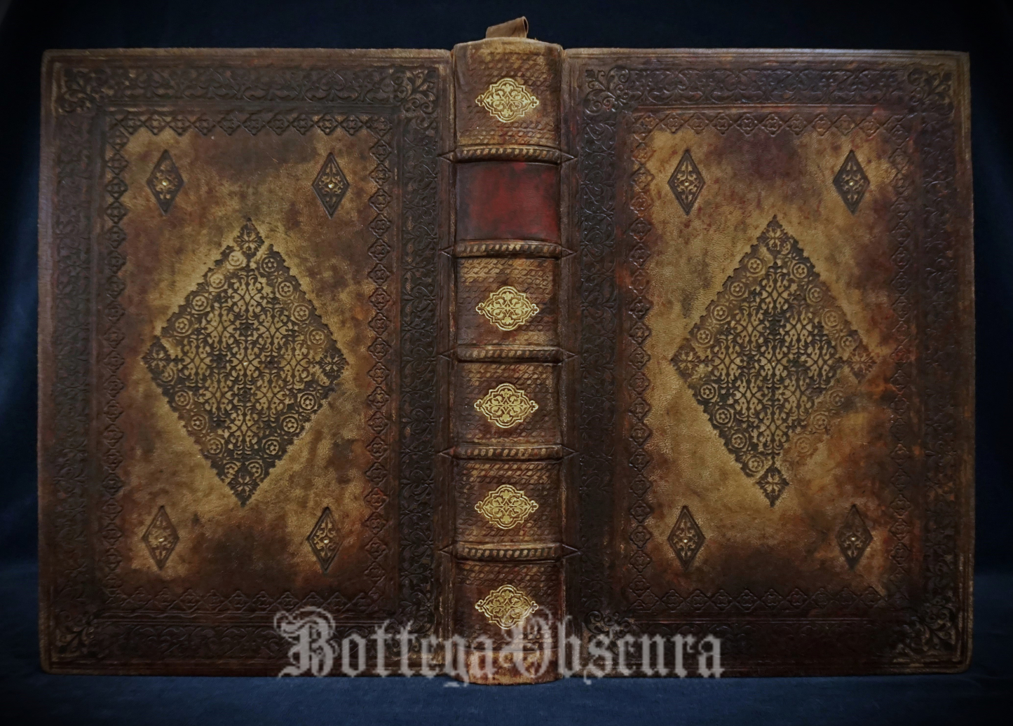 Journal, Venice style journal, large journal, hand sewn and hand bound, personalize journal with engraving