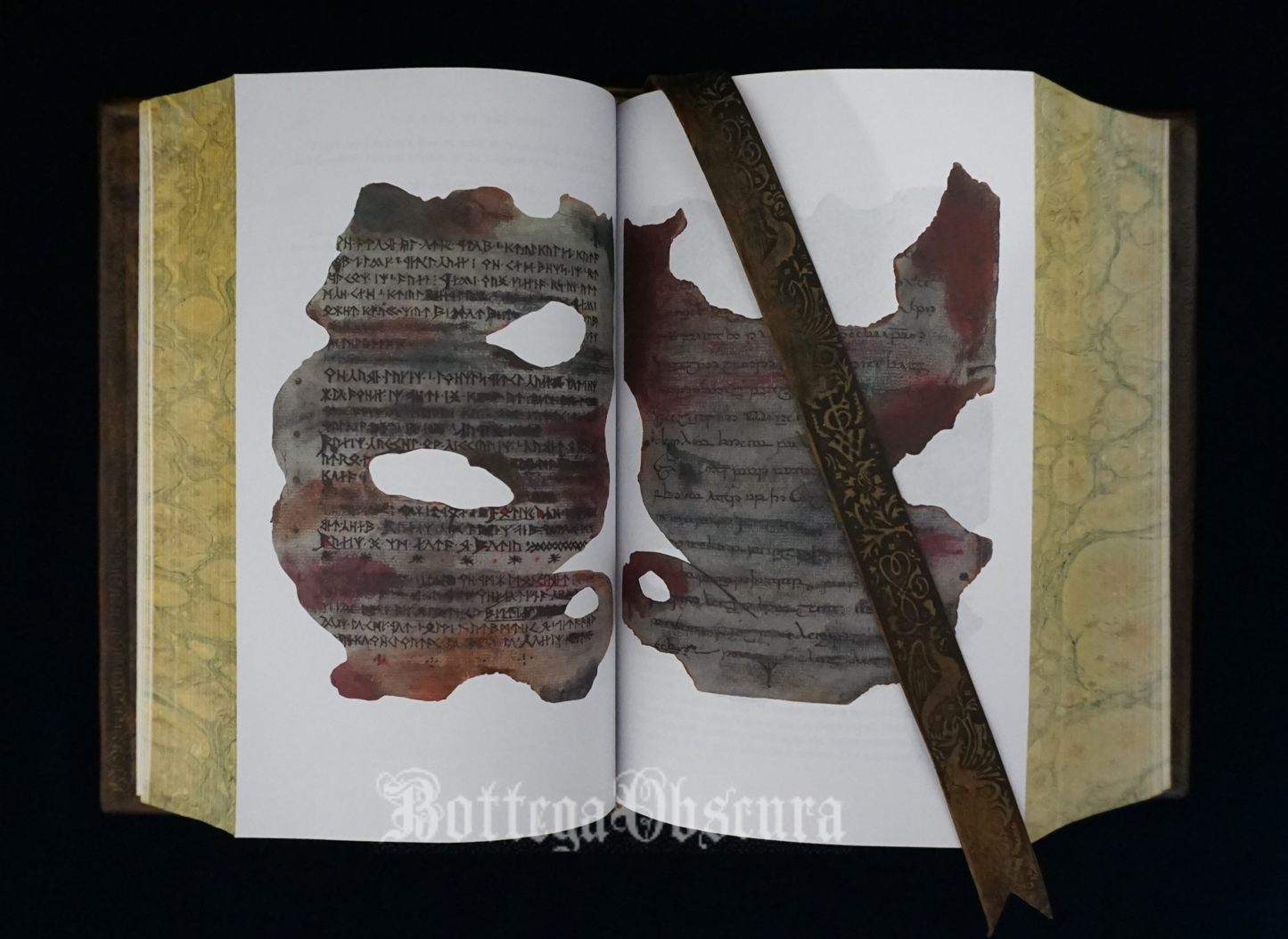 The Lord of the Rings, Hand sewn and hand bound book, Illustrated by J.R.R Tolkien, Personalized book with initials.