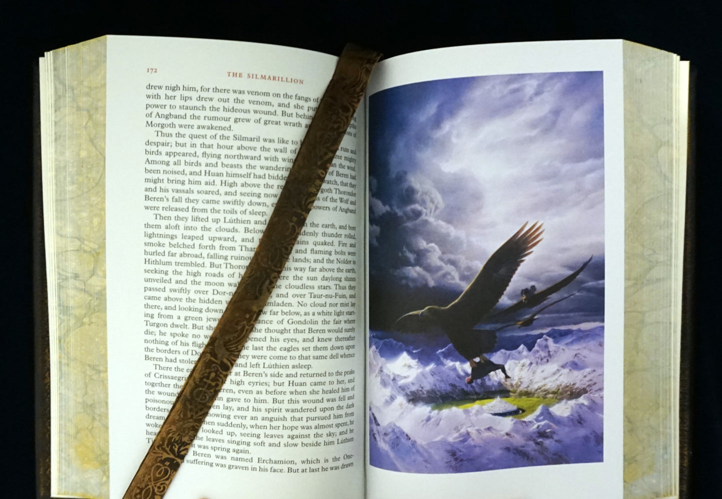 The Silmarillion, Hand sewn and hand bound book, Illustrated by Ted Nasmith