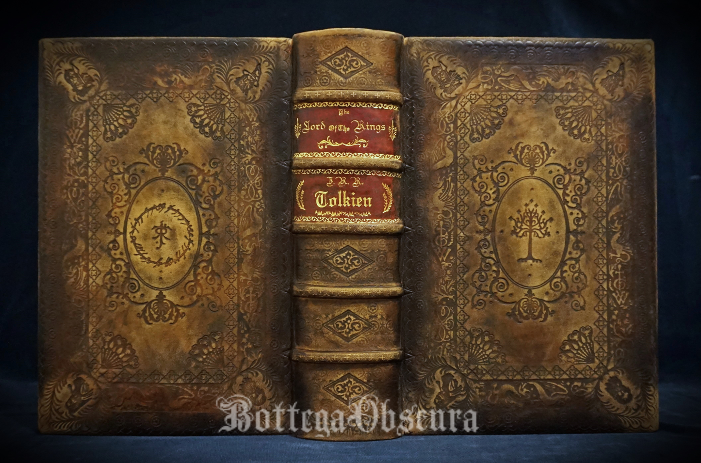 The Lord of the Rings, Hand sewn and hand bound book, Illustrated by Alan Lee