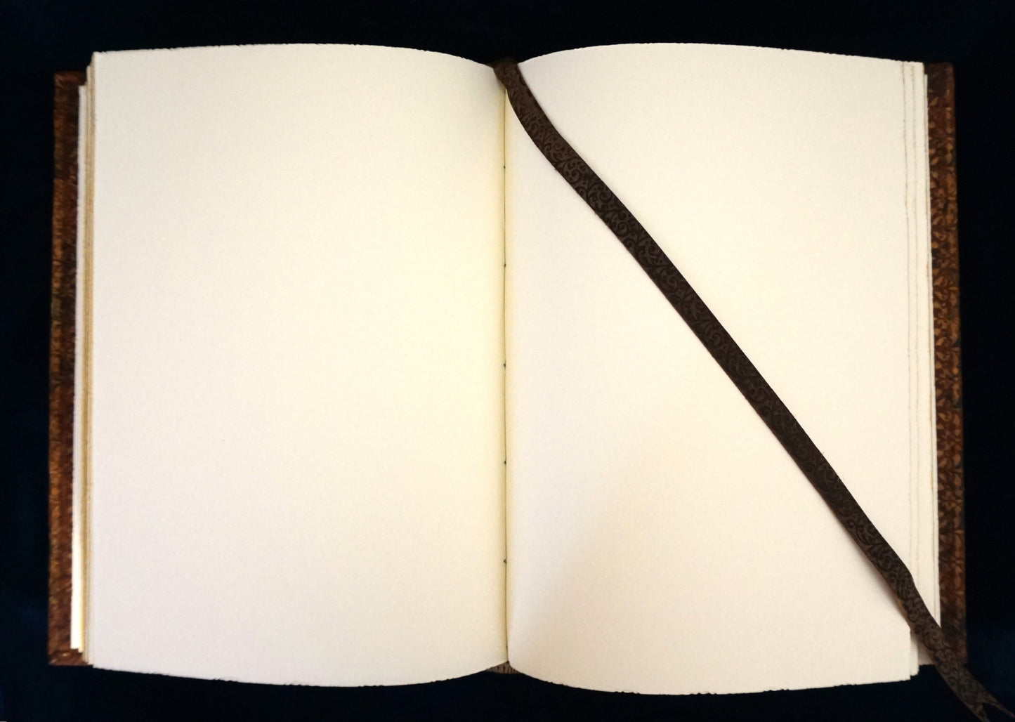 (Reserved for Jack) 18th Century historical binding Naple style, leather bound blank journal