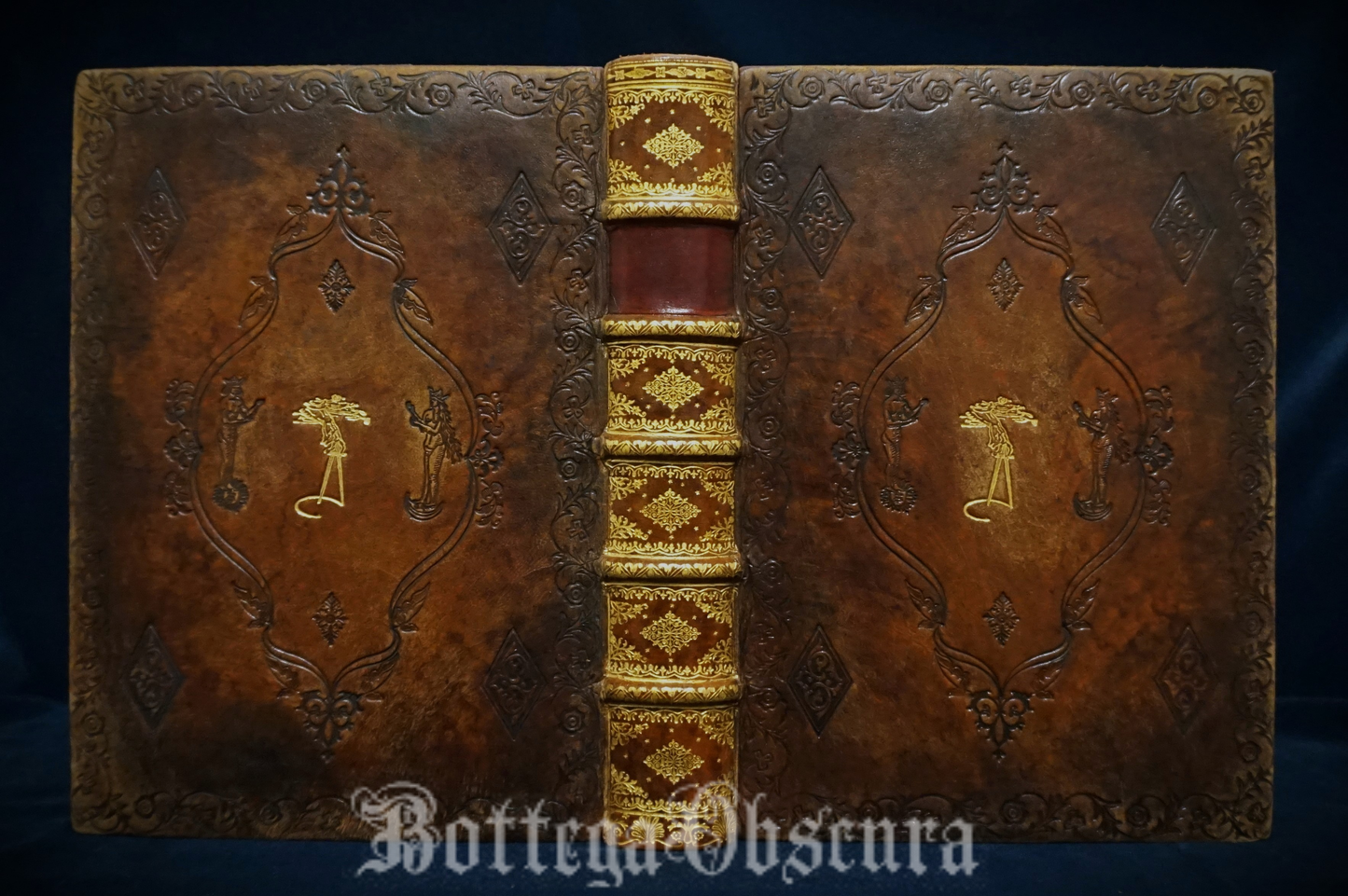'Great Architect' journal. Leather bound large journal, Hand sewn and hand bound journal, Personalize journal