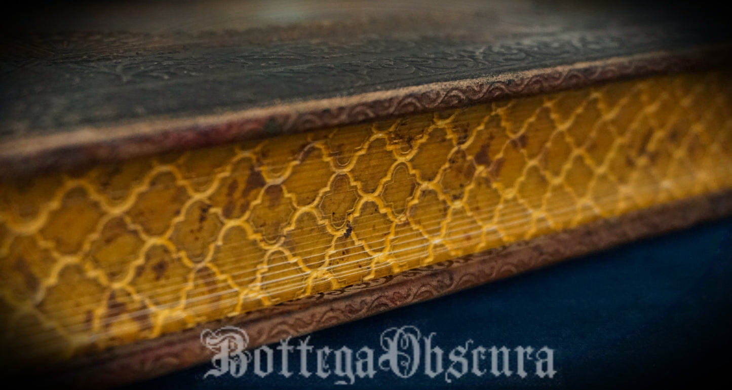 'Great Architect' journal. Leather bound large journal, Hand sewn and hand bound journal, Personalized journal