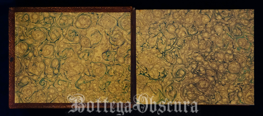 Antique-style journal—landscape size—personalized journal