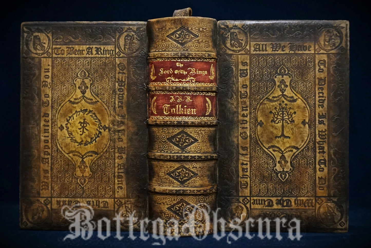 The Lord of the Rings — Hand-Sewn & Traditionally Hand-Bound (Illustrated by J.R.R. Tolkien)