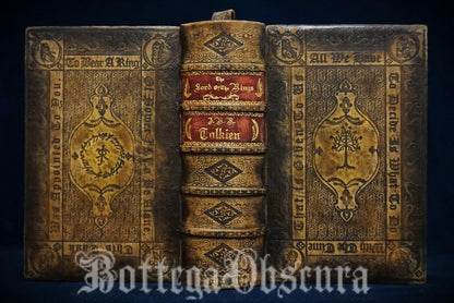 The Lord of the Rings — Hand-Sewn & Traditionally Hand-Bound (Illustrated by J.R.R. Tolkien)