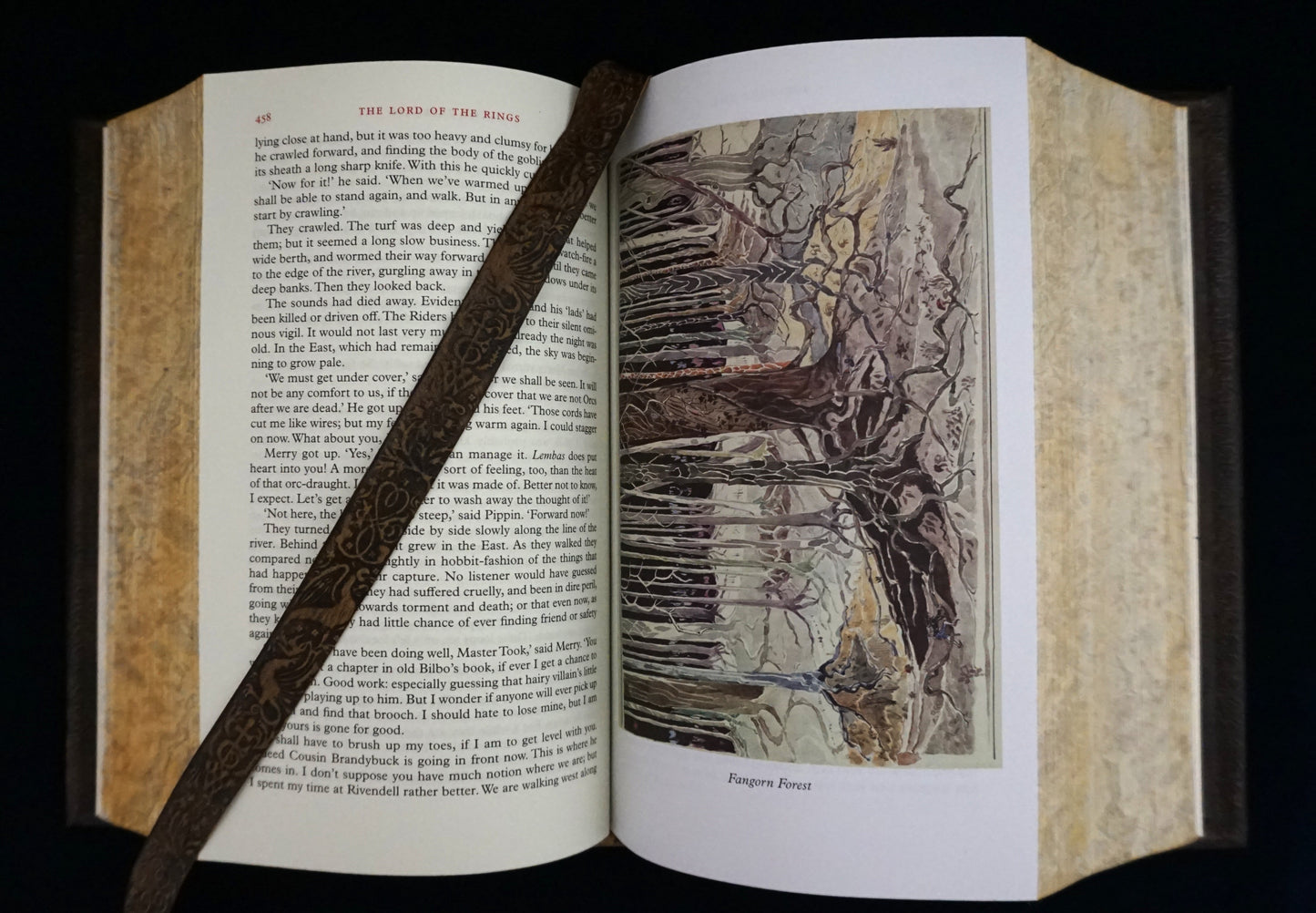 The Lord of the Rings — Hand-Sewn & Traditionally Hand-Bound (Illustrated by J.R.R. Tolkien)