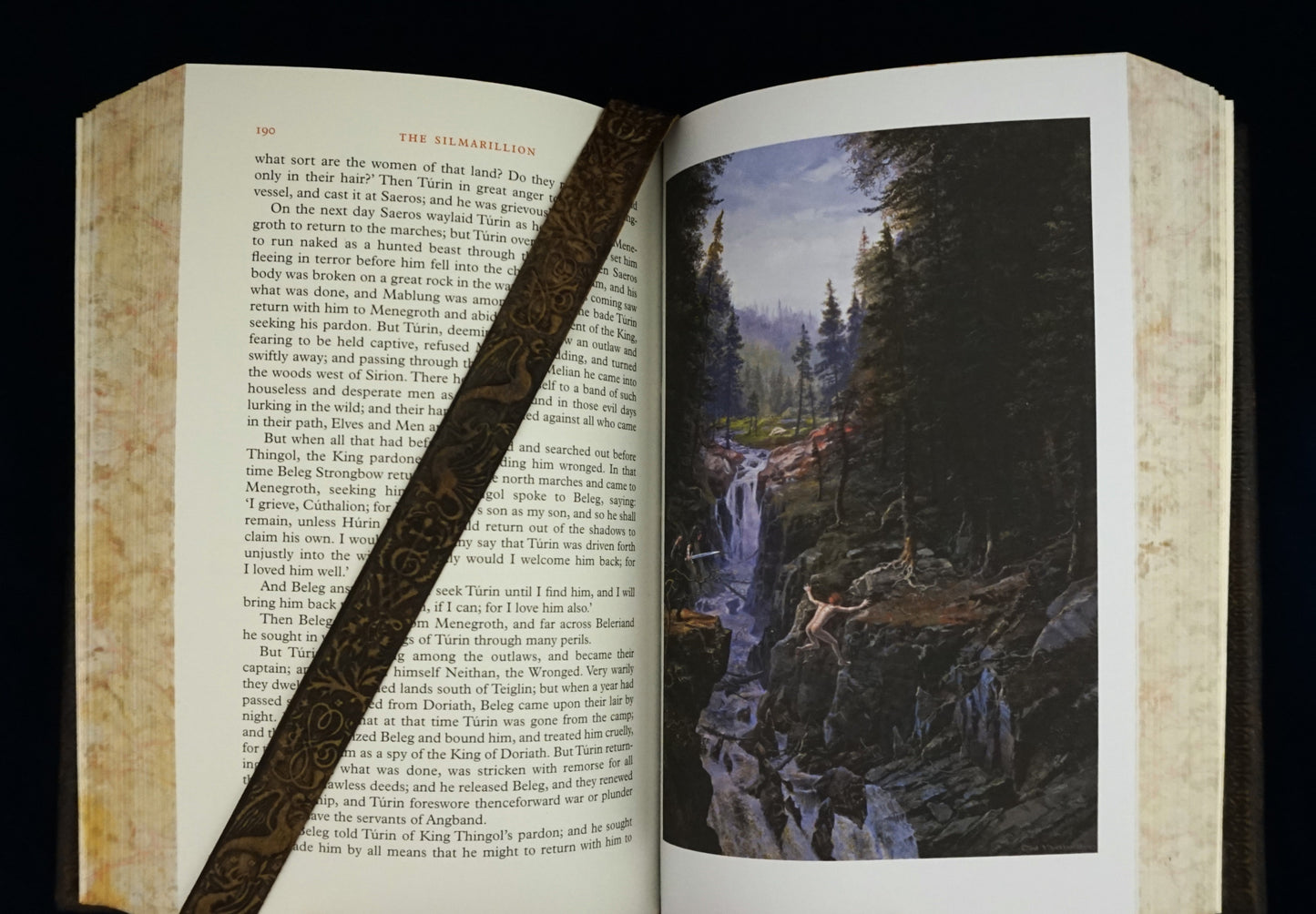 The Silmarillion — Hand-Sewn & Traditionally Hand-Bound (Illustrated by Ted Nasmith)