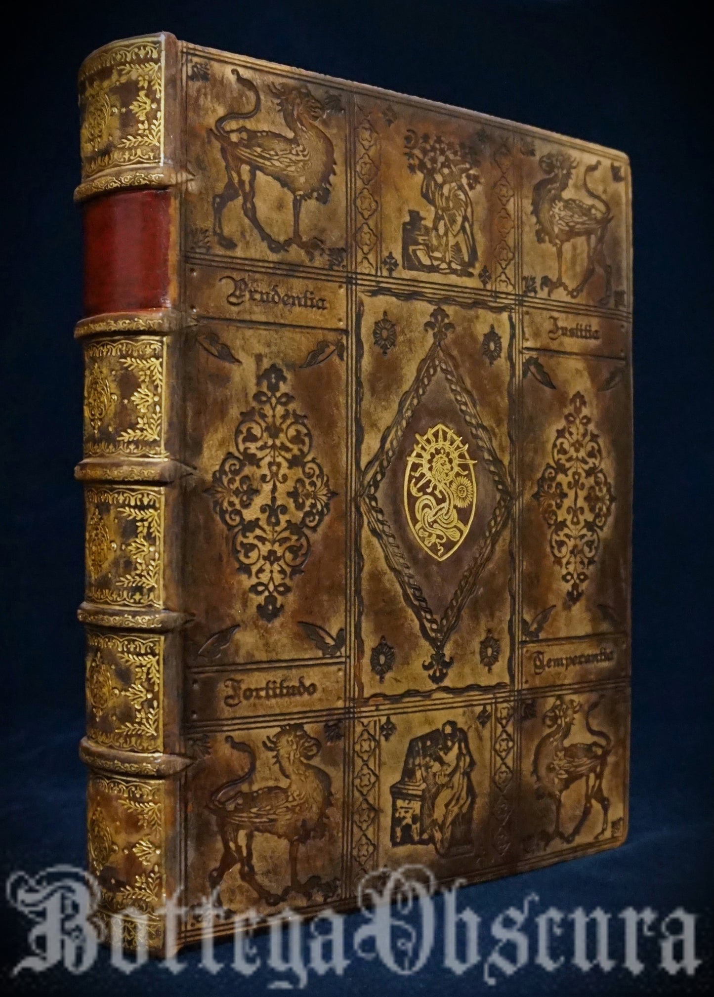 Personalized Four Cardinal Virtues Large Journal