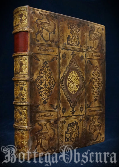 Personalized Four Cardinal Virtues Large Journal