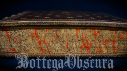 Large Leather Journal – “Great Architect” in A Seminato Style
