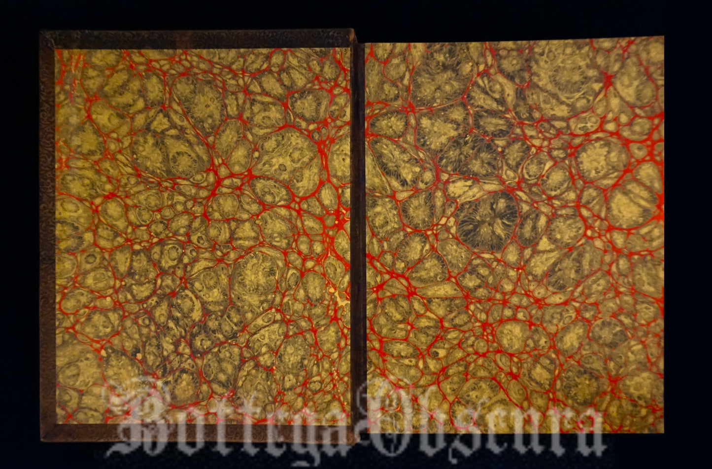 Large Leather Journal – “Great Architect” in A Seminato Style