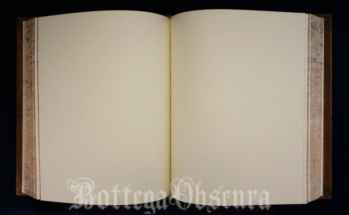 Large Leather Journal – “Great Architect” in A Seminato Style