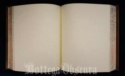 Large Leather Journal – “Great Architect” in A Seminato Style
