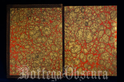 Personalized Large 'A seminato' style 'Great Architect' Leather Journal
