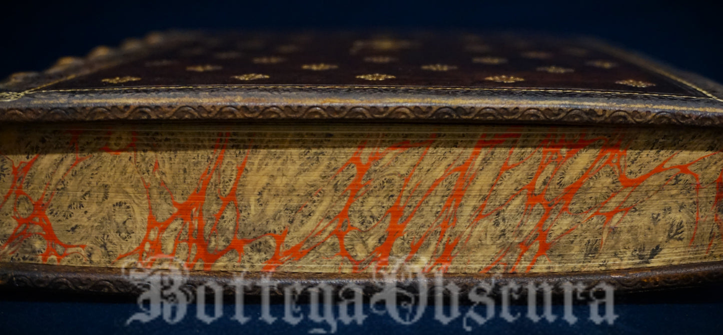 Personalized Large 'A seminato' style 'Great Architect' Leather Journal