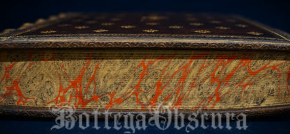 Personalized Large 'A seminato' style 'Great Architect' Leather Journal