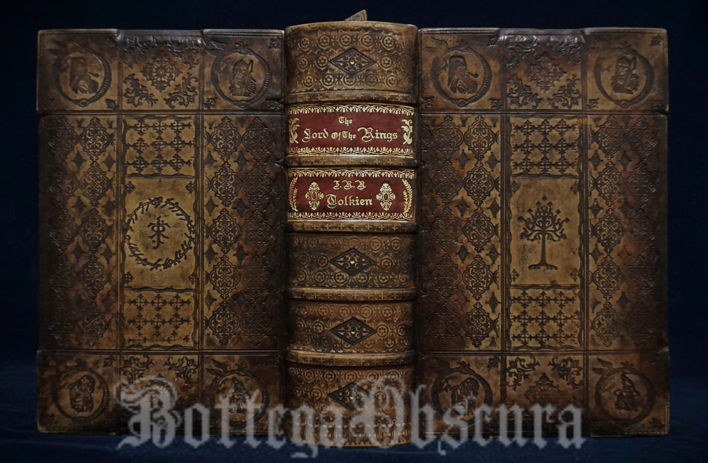 The Lord of the Rings: Hand-Sewn & Traditionally Hand-Bound — Illustrated by J.R.R. Tolkien