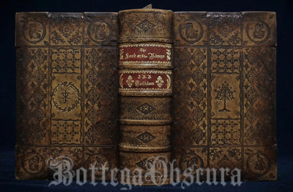 The Lord of the Rings: Hand-Sewn & Traditionally Hand-Bound — Illustrated by J.R.R. Tolkien