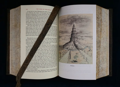 The Lord of the Rings: Hand-Sewn & Traditionally Hand-Bound — Illustrated by J.R.R. Tolkien