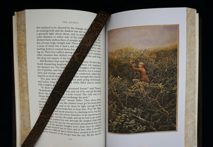 The Hobbit: Hand-Sewn & Traditionally Hand-Bound — Illustrated by Alan Lee