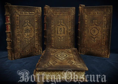 The Lord of the Rings Trilogy & The Hobbit - Illustrated by Alan Lee, Traditionally Hand-Sewn & Hand-Bound