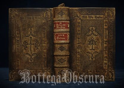 The Lord of the Rings Trilogy & The Hobbit - Illustrated by Alan Lee, Traditionally Hand-Sewn & Hand-Bound