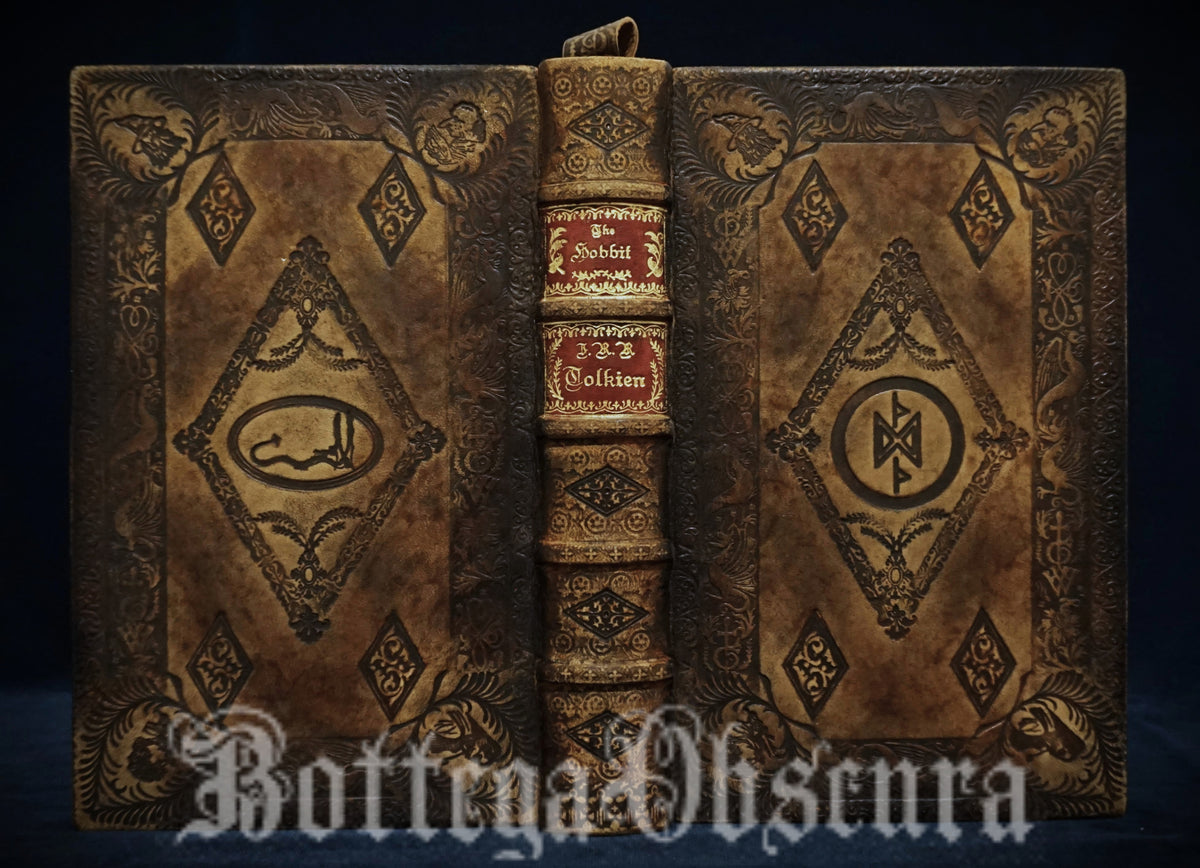 The Lord of the Rings Trilogy & The Hobbit - Illustrated by Alan Lee, Traditionally Hand-Sewn & Hand-Bound