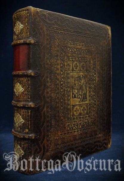 Monastic-Style Leather Journal – Medium Size