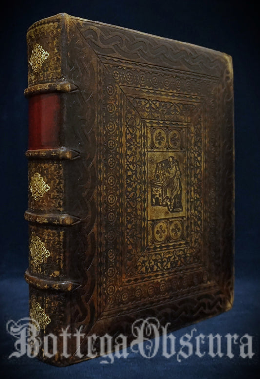Monastic-Style Leather Journal – Medium Size