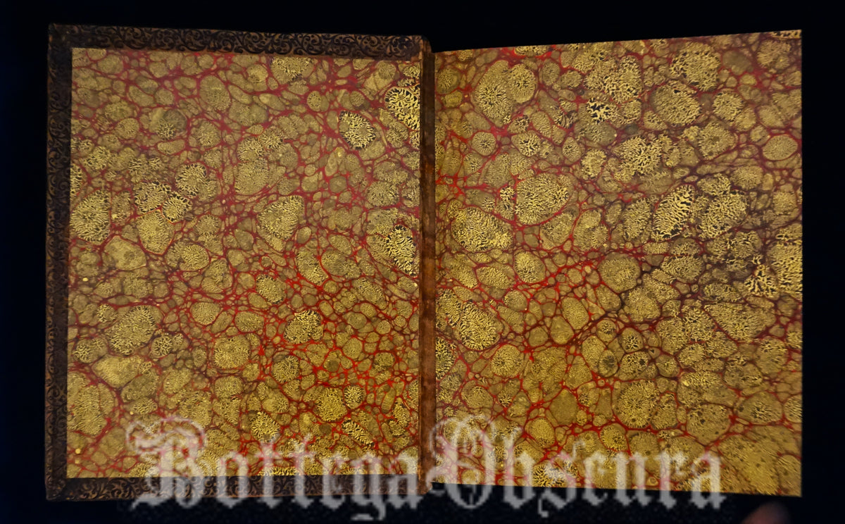 Monastic-Style Leather Journal – Medium Size