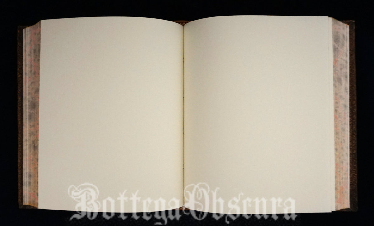 Monastic-Style Leather Journal – Medium Size
