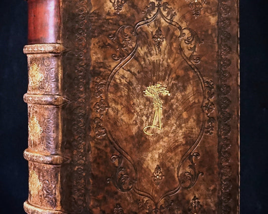 Leather bound medium size journal