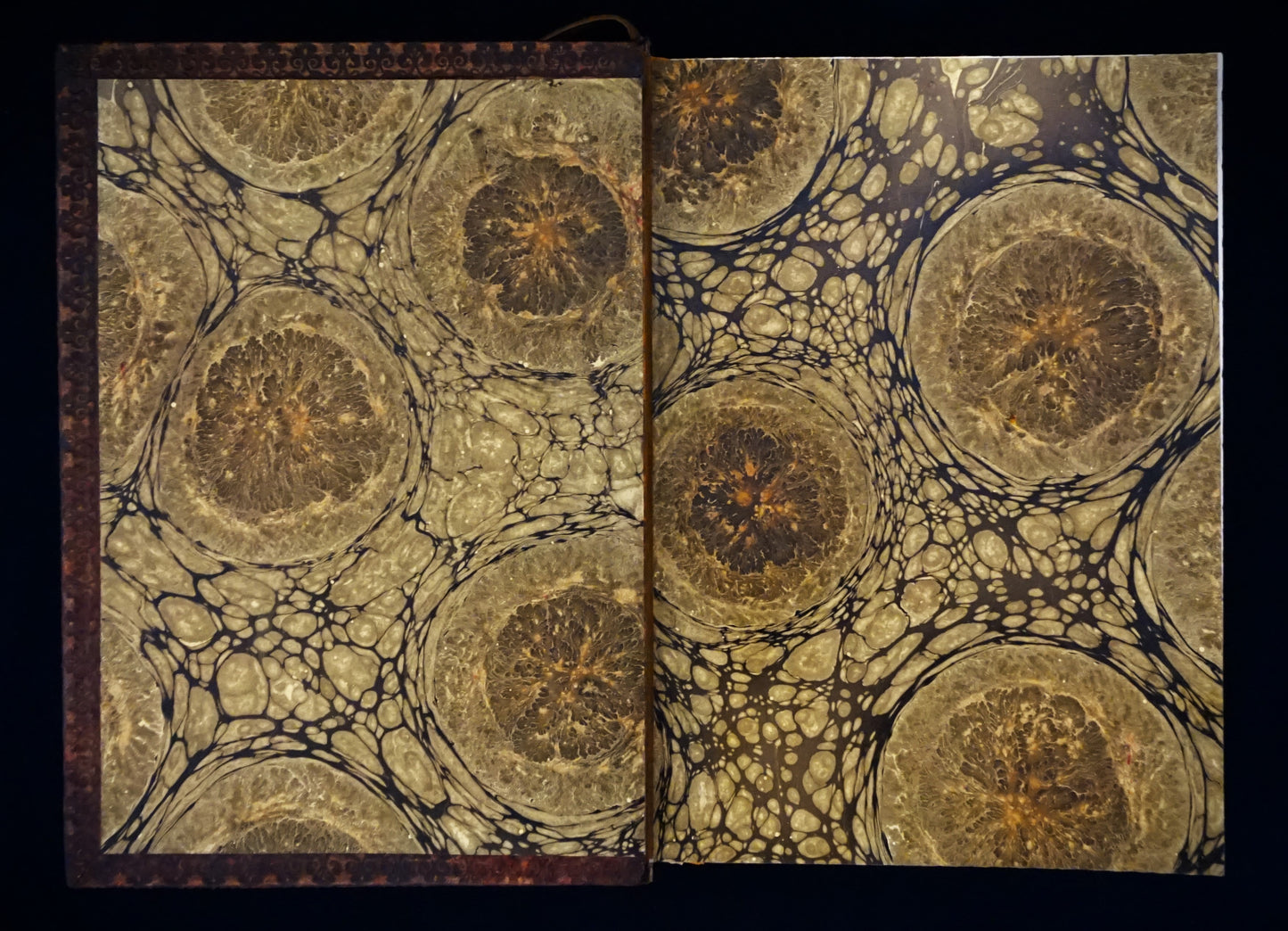 Chnoubis journal, Large size journal, Leather bound and handsewn, Personalized leather journal with title