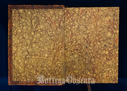 (Reserved for Jack) 18th Century historical binding Naple style, leather bound blank journal