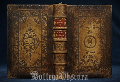 The Hobbit, Hand sewn and hand bound book, Illustrated by Alan Lee