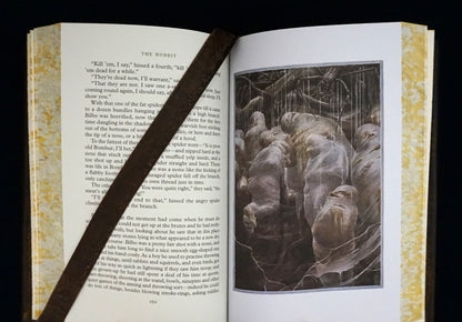 The Hobbit, Hand sewn and hand bound book, Illustrated by Alan Lee