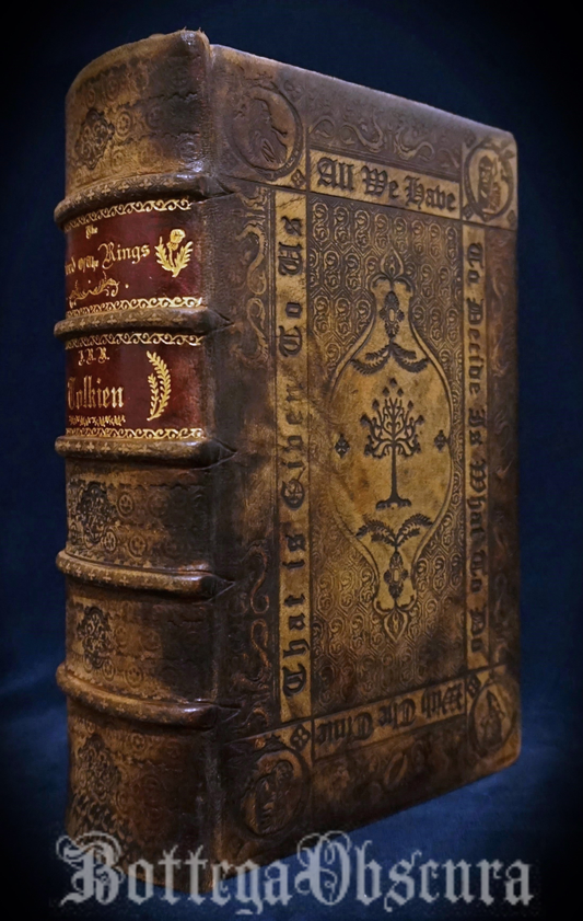 The Lord of the Rings, Hand sewn and hand bound book, Illustrated by J.R.R Tolkien