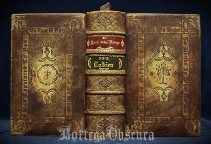 The Lord of the Rings, Hand sewn and hand bound book, Illustrated by J.R.R Tolkien