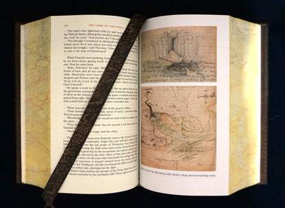 The Lord of the Rings, Hand sewn and hand bound book, Illustrated by J.R.R Tolkien
