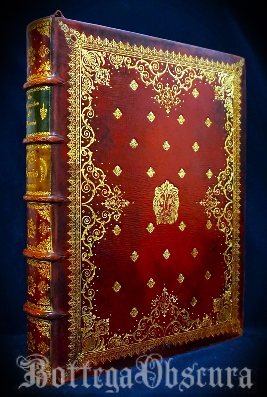 The Complete Chronicles of Narnia by C.S. Lewis, Illustrated by Pauline Baynes, Leather bound book