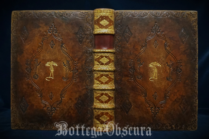 'Great Architect' journal. Leather bound large journal, Hand sewn and hand bound journal, Personalize journal