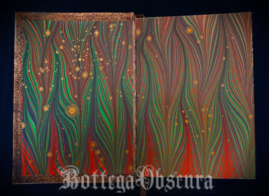'Great Architect' journal. Leather bound large journal, Hand sewn and hand bound journal, Personalized journal