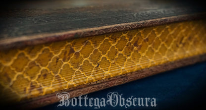 'Great Architect' journal. Leather bound large journal, Hand sewn and hand bound journal, Personalized journal
