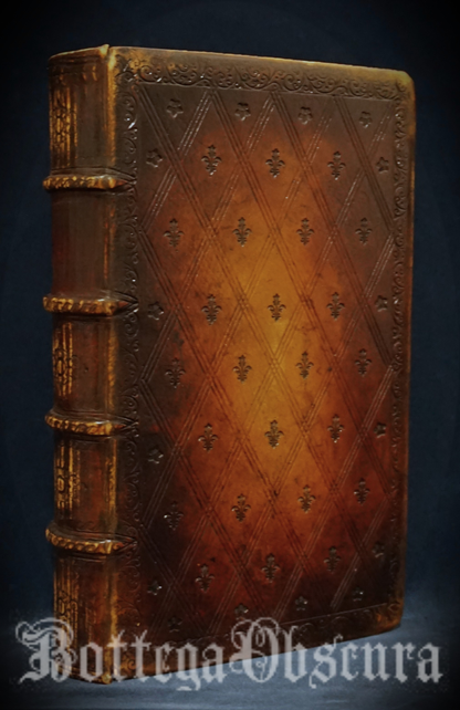 17C style 'seminato' journal, medium size, personalized journal