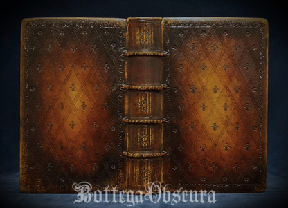 17C style 'seminato' journal, medium size, personalized journal