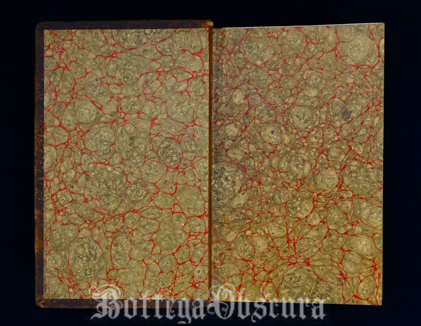 17C style 'seminato' journal, medium size, personalized journal