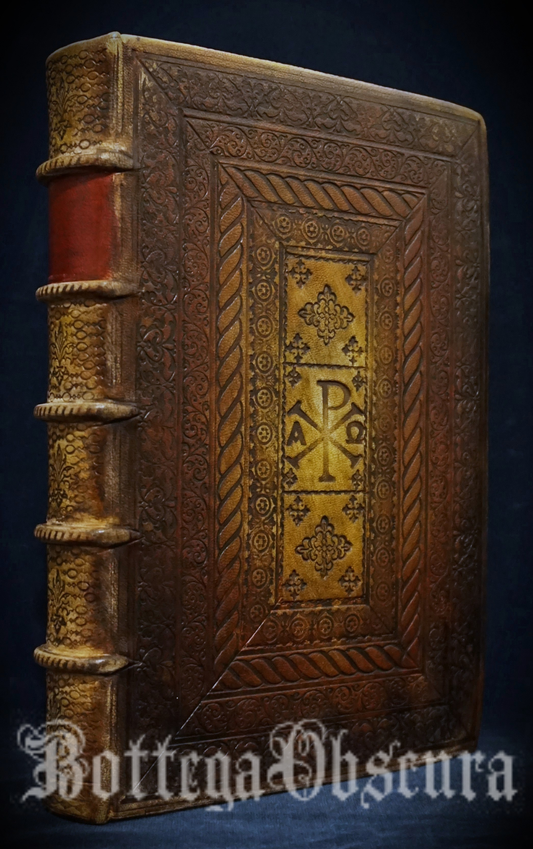 Monastic style journal n.1, large size, personalized journal