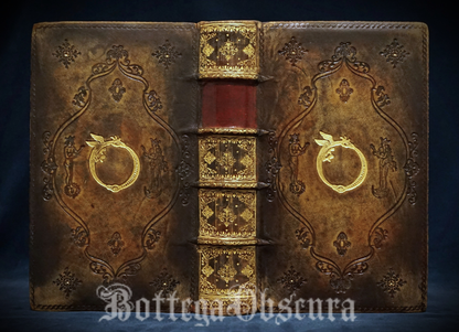 Ouroboros journal, medium size journal, personalized journal