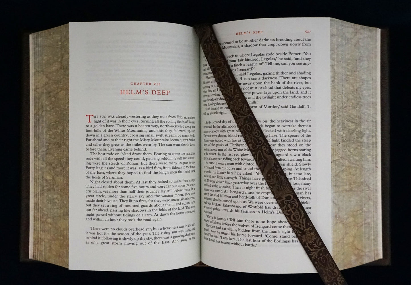 The Lord of the Rings, Hand sewn and hand bound book, Illustrated by J.R.R Tolkien